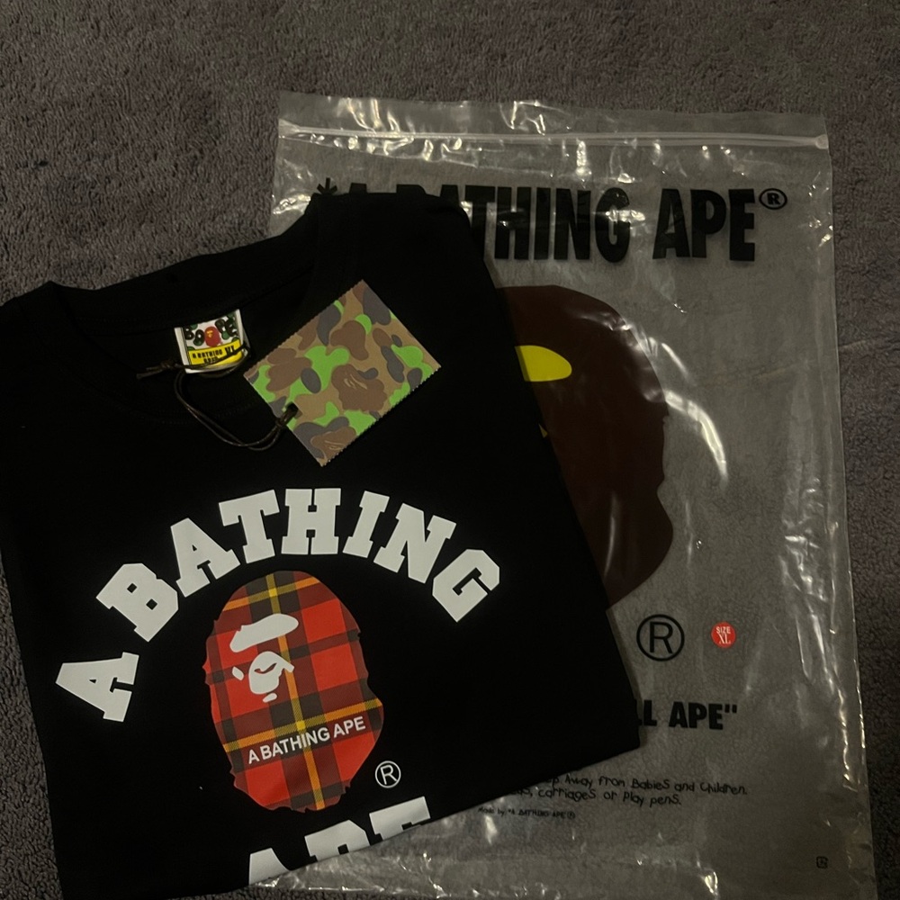 A Bathing Ape Black T-Shirt